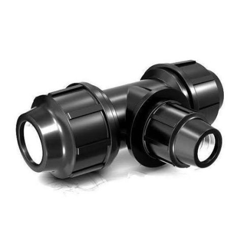 سه راه پیچی پلی اتیلن سایز 110 ( 4 اینچ )